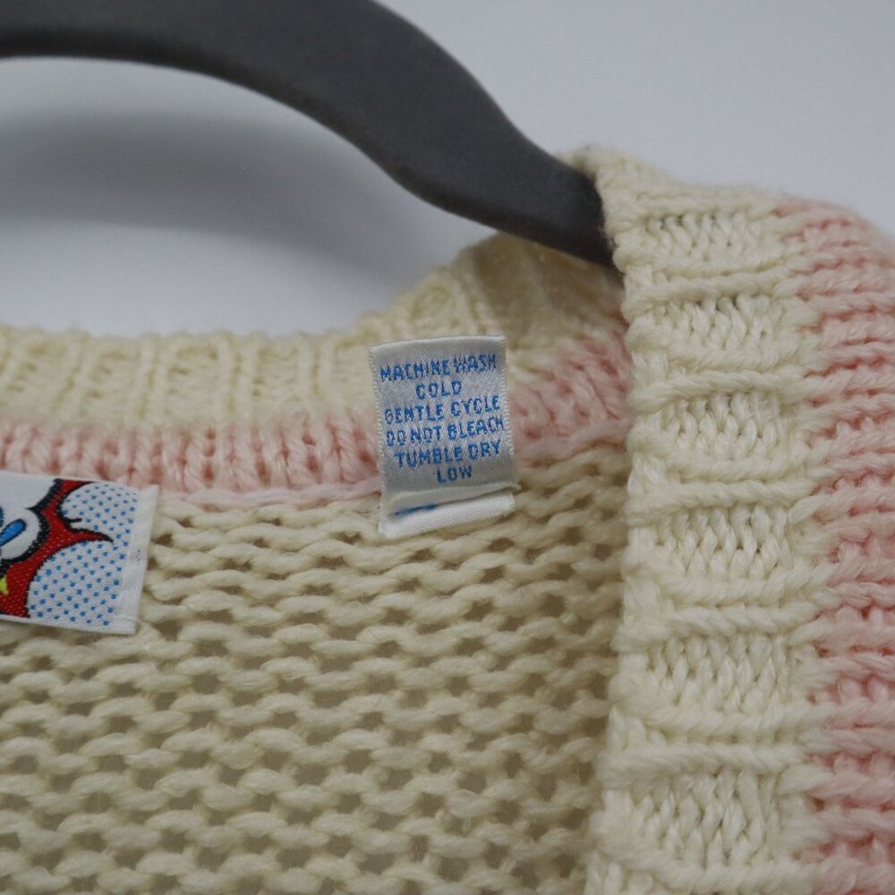Bravo Cardigan Womens M Cream Fishermancore Soft Girl Kawaii Fairycore Cottage - Picture 8 of 16